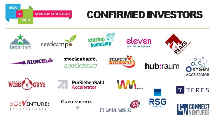 how-to-web-startup-spotlight-confirmed-investors-2013